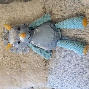 Scentsy Buddy Terra The Triceratops Blue Dinasour Plush Toy
